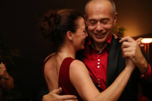 Tango dancers